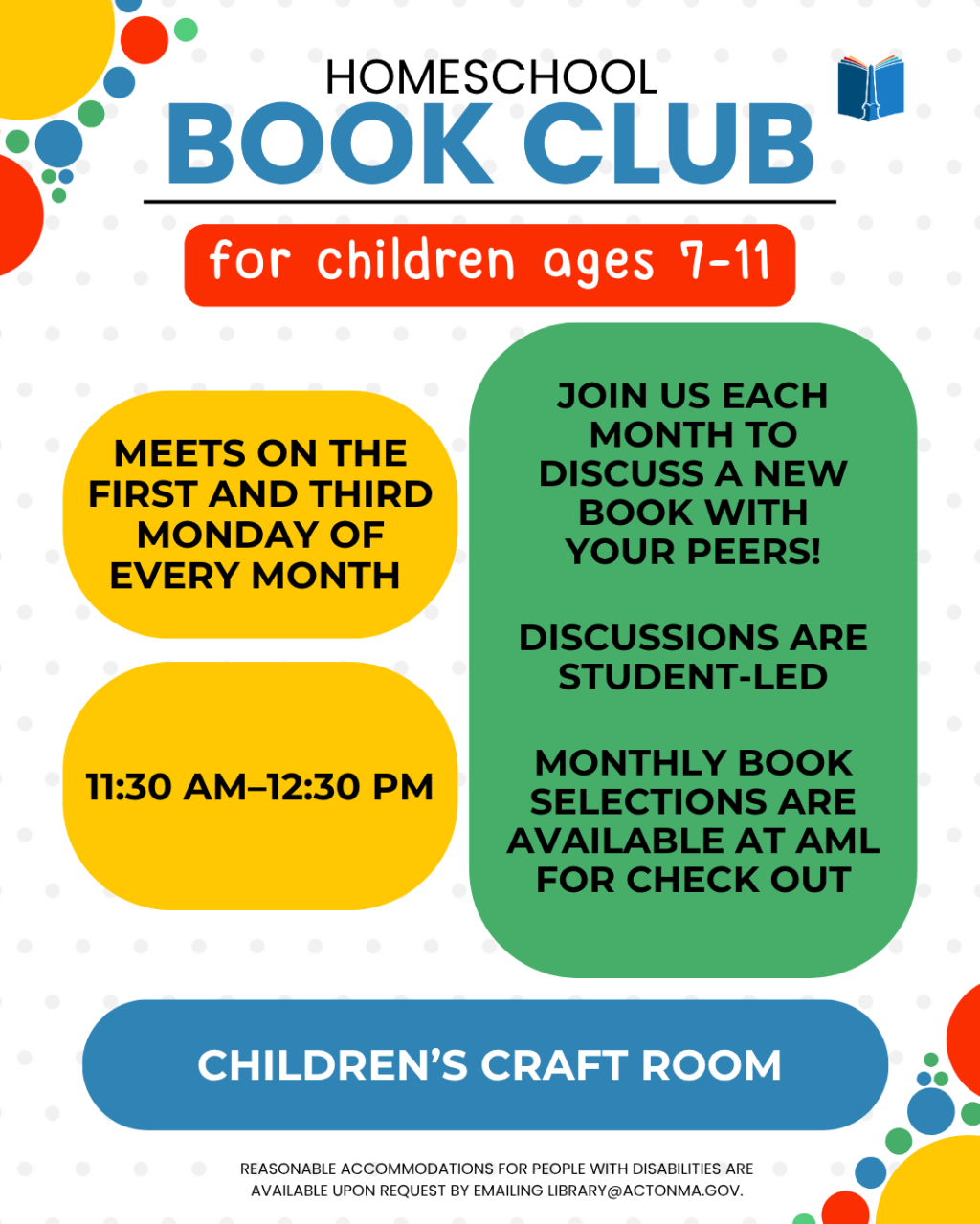 Homeschool Book Club for Kids