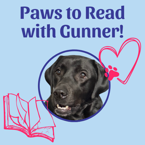 Paws to Read with Gunner!