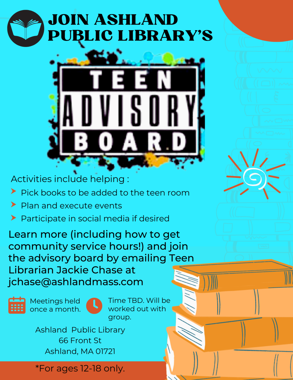 Teen In Person - Teen Advisory Board Meeting