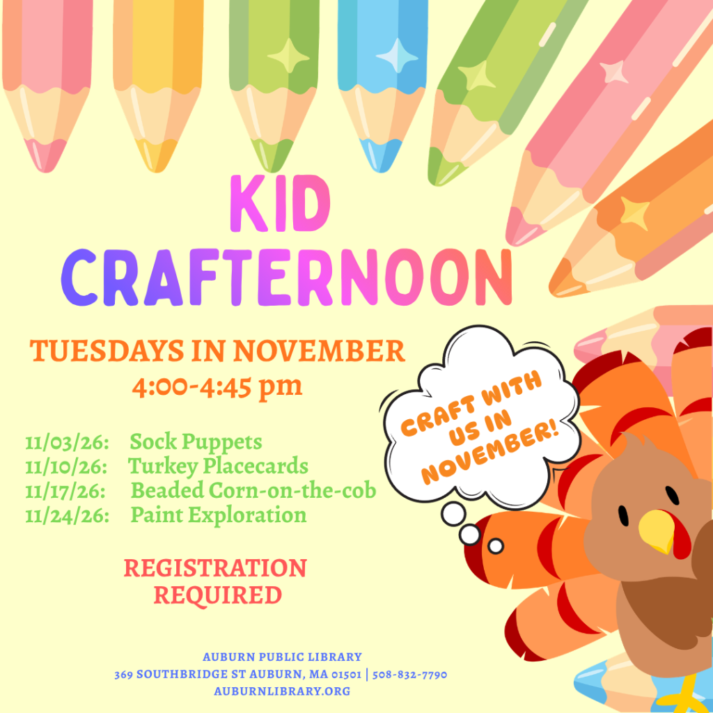 Kids Crafternoon (K-5th grade)