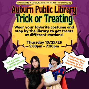 Trick or Treating at the Library!