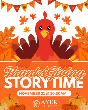 Saturday Storytime: Thanksgiving