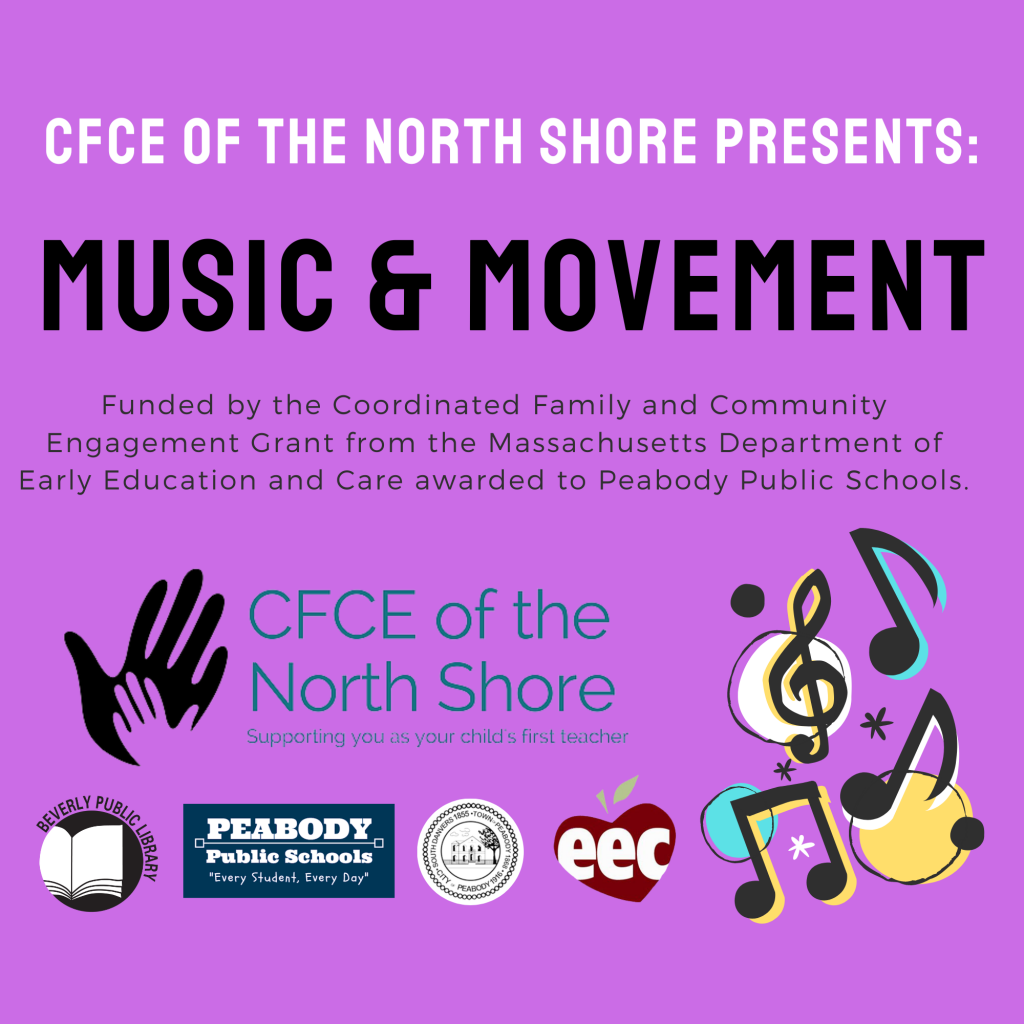 Music & Movement Presented by the CFCE of the North Shore