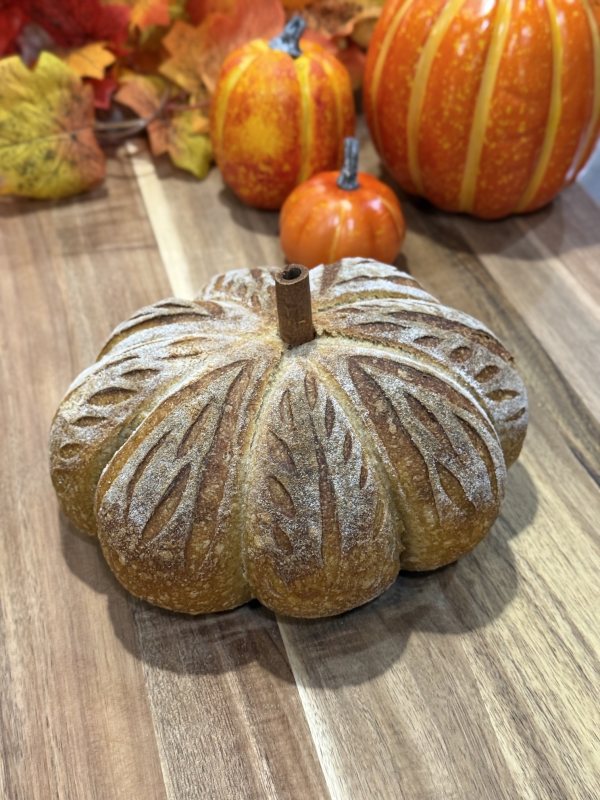 Pumpkin Shaped Sourdough Bread Centerpiece Workshop