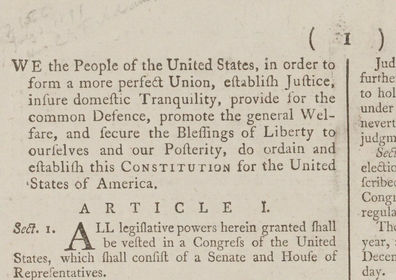 Handwriting the Constitution