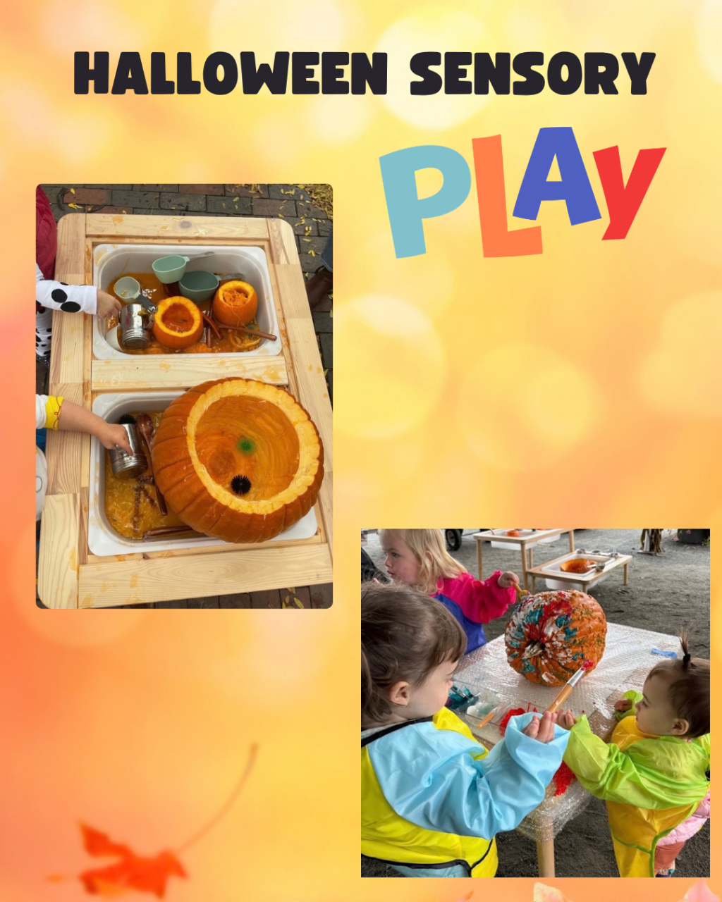 Halloween Sensory Play for Littles: A Friends of the Library Fundraiser
