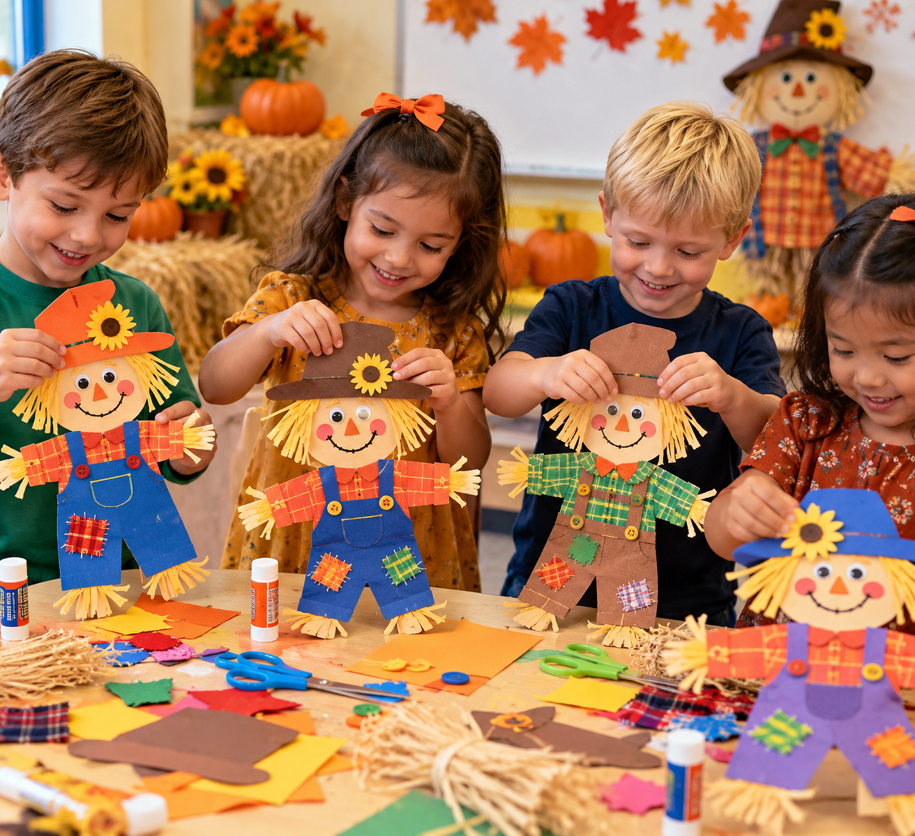 Spanish Fun Fall Story & Art Adventures (Ages 2-6)