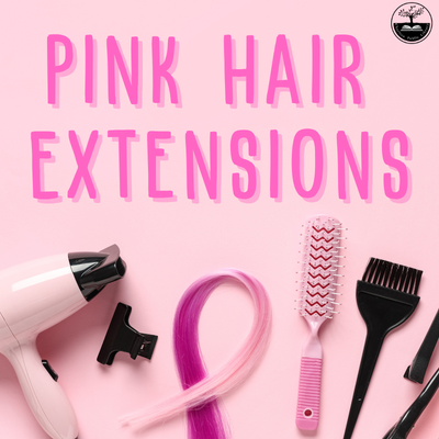 Pink Hair Extensions