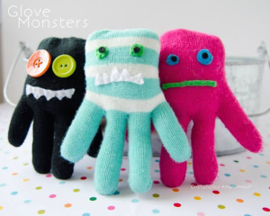 Crafty Kids Club: Glove Monsters: Grades K-5: Registration Required