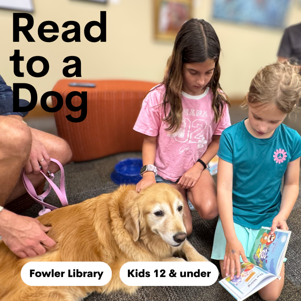 Read to a Dog at Fowler