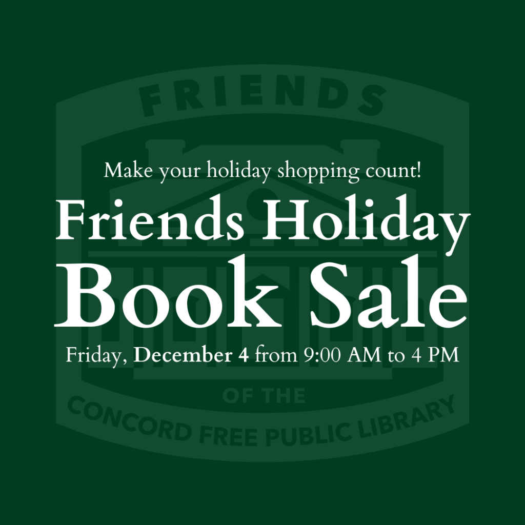 Friends' Holiday Book Sale