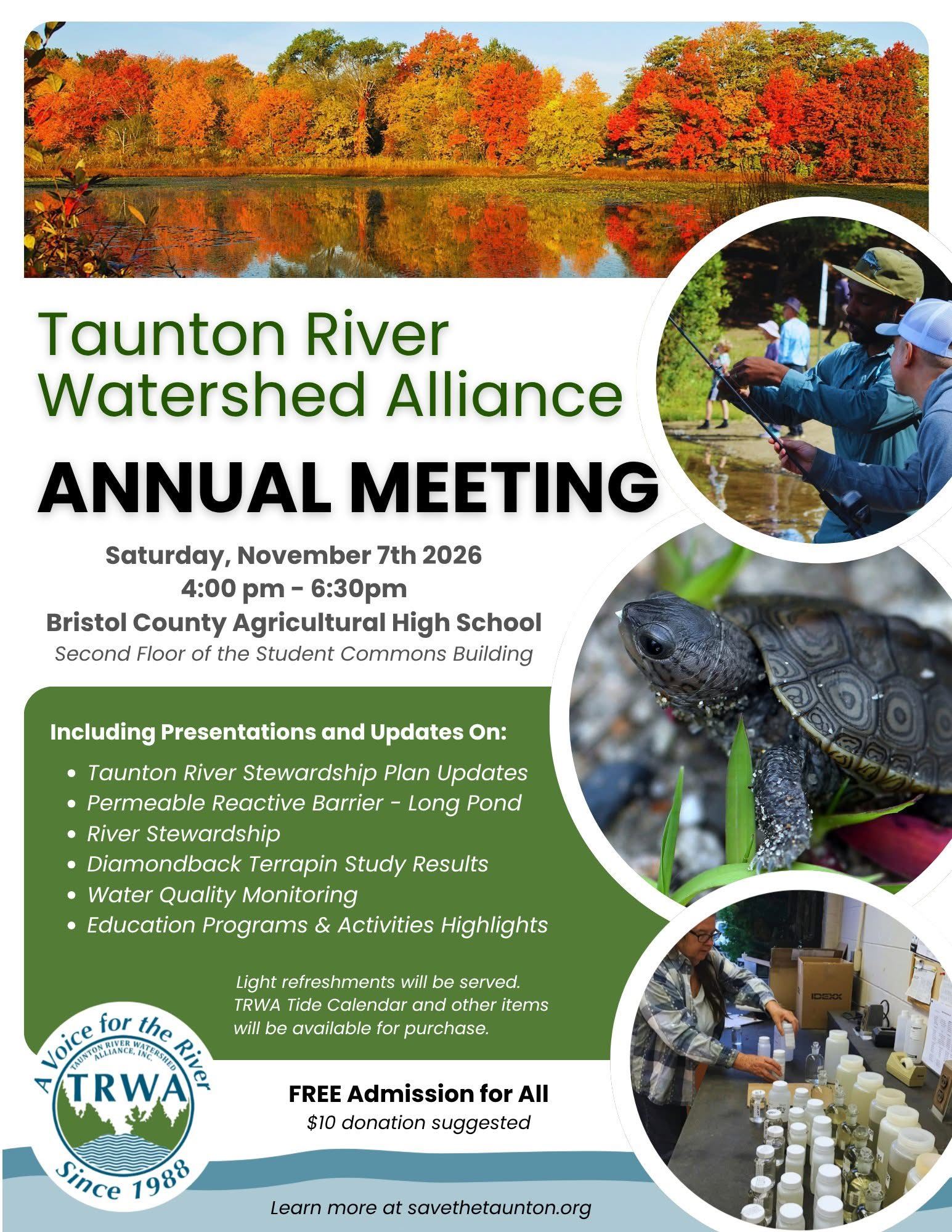 Taunton River Watershed Alliance Annual Meeting