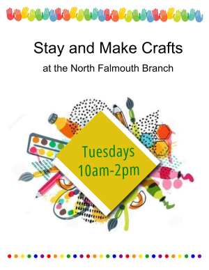 Stay & Make: Drop-In Craft at North Falmouth