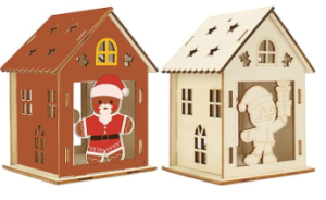 December Teen Take & Make: Wooden Gingerbread House, Ages 11-18
