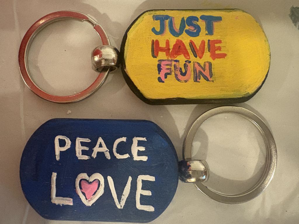 Wooden Keychain Art Workshop with Dimple Shah, Grades 7-12