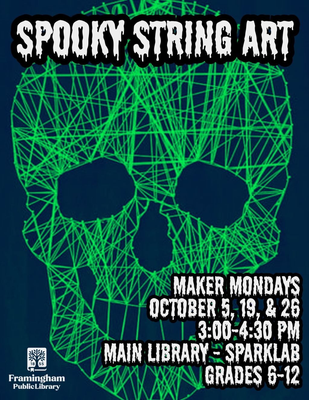 Maker Monday - Spooky String Art