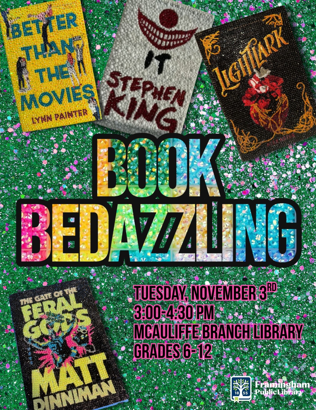Book Bedazzling