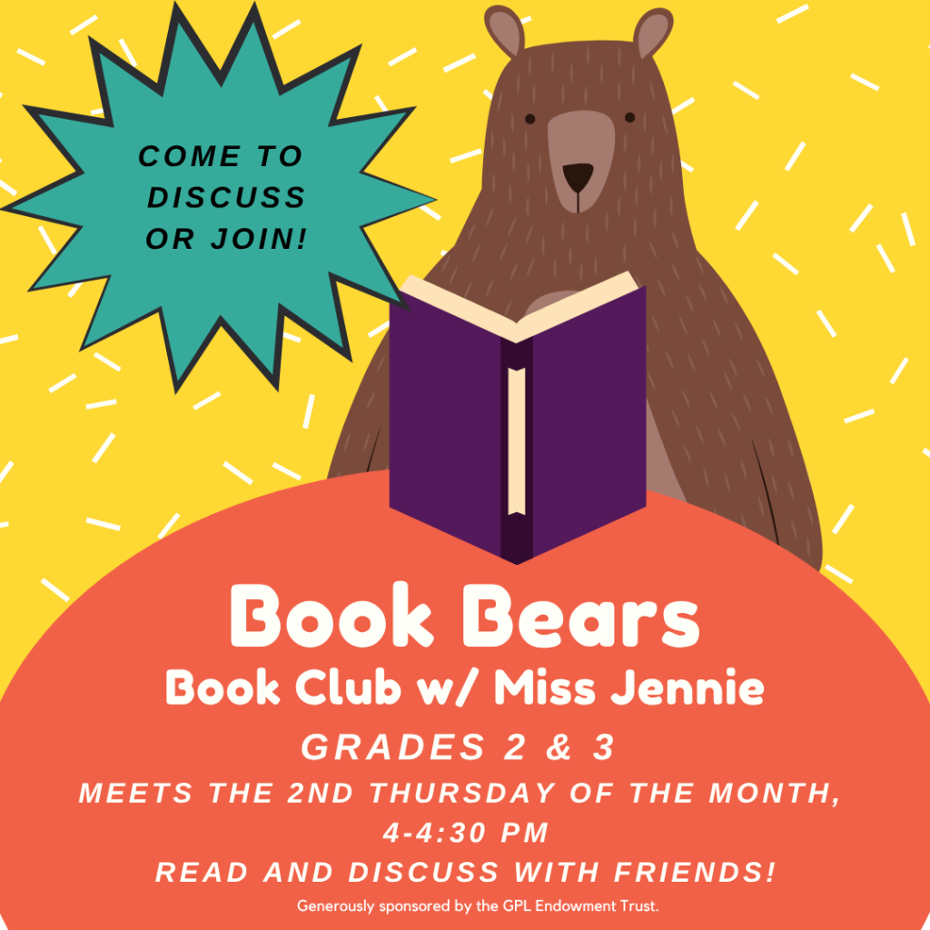 Book Bears for Grades 2 & 3