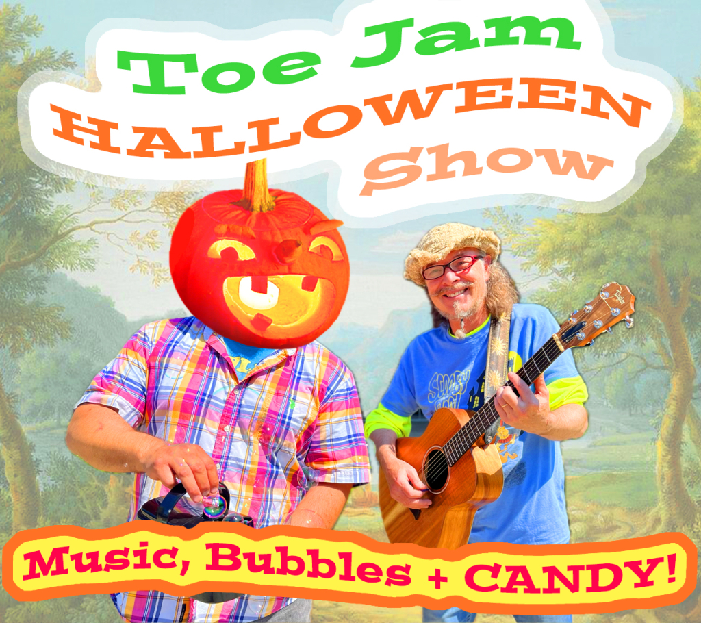 Halloween show with Toe Jam Puppet Band