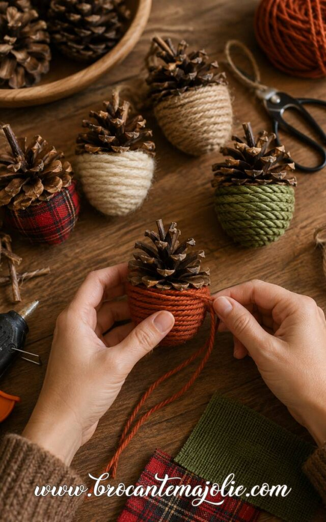 Hygge at Home: Decorated Pine Cone Acorns (Adults & Teens)