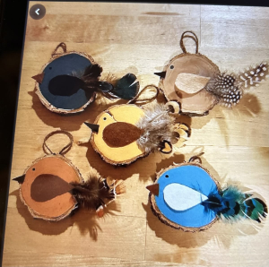 Wood Slice Bird Craft (Grades 4-8)
