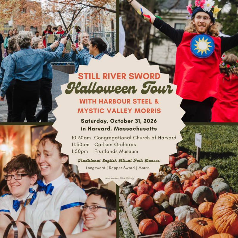 Still River Sword Halloween Tour: Morris and Sword Dancing at Fruitlands Museum