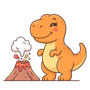 Erupting Dinosaur Slime