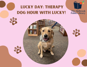 Lucky Break: Therapy Dog Hour