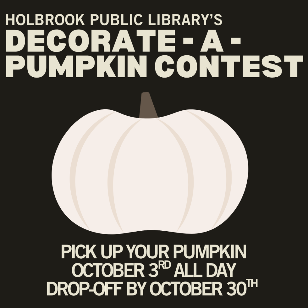 Decorate-a-Pumpkin Contest