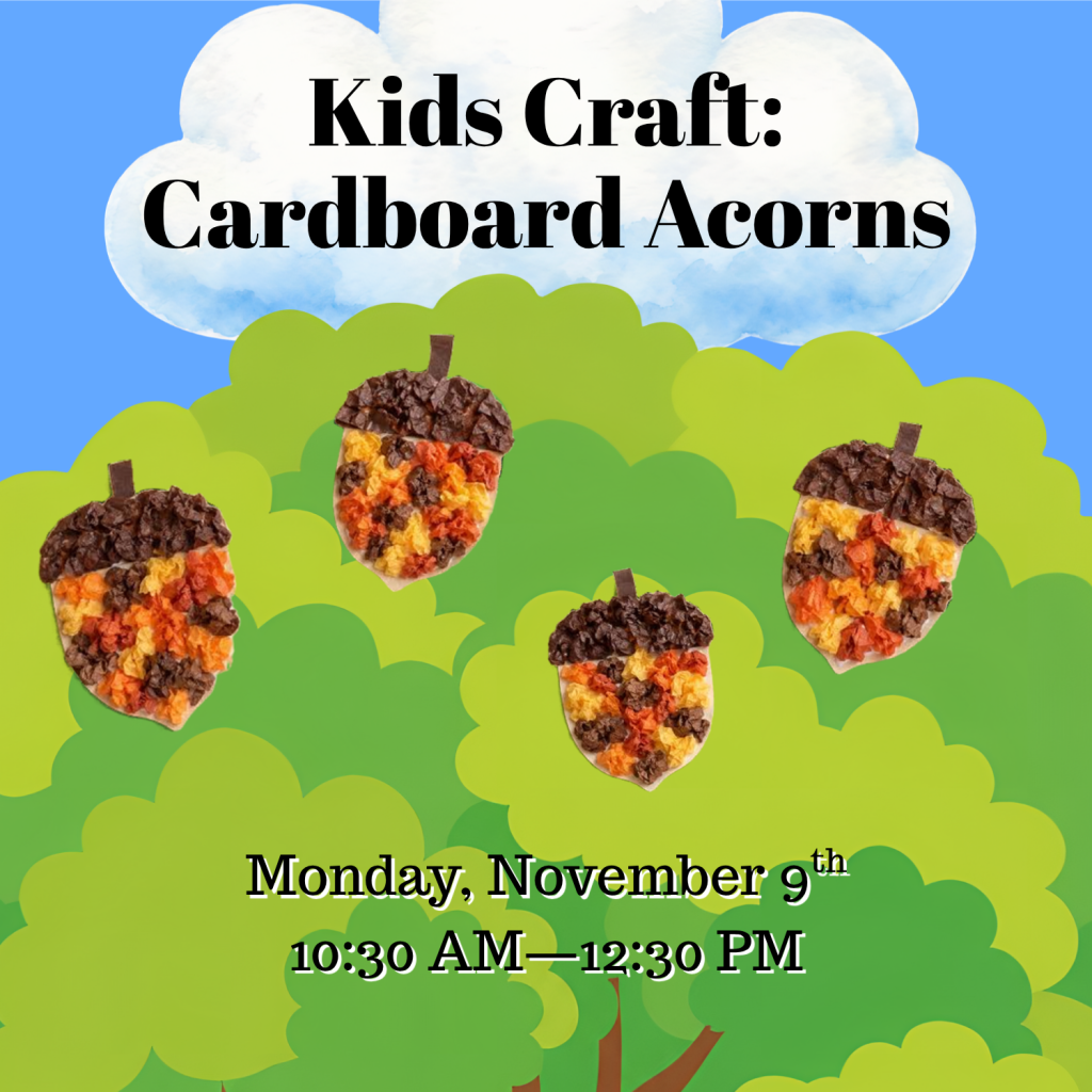 Kids Craft: Cardboard Acorns