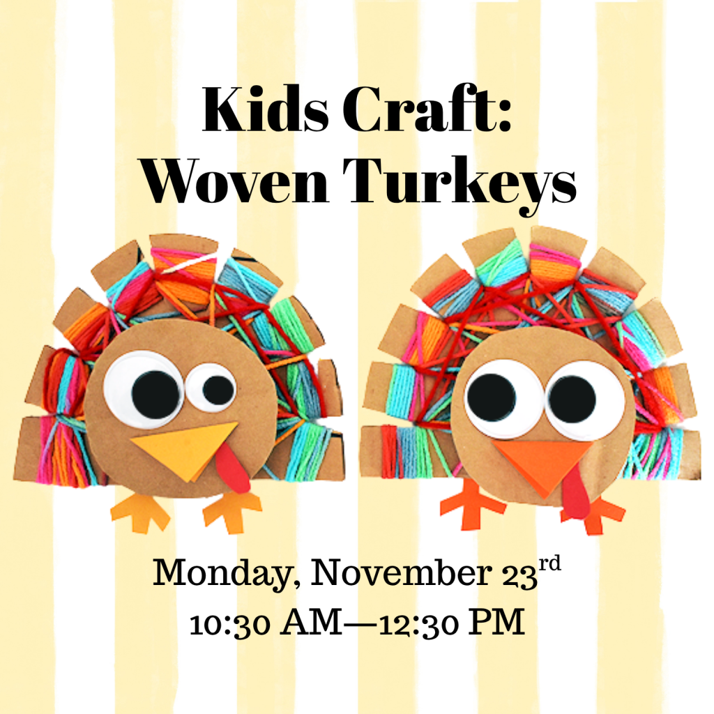 Kids Craft: Yarn Turkeys