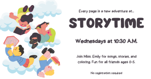 Storytime with Miss Emily