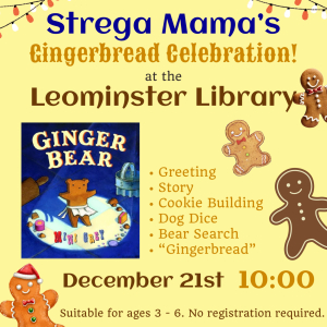 Strega Mama Presents Ginger Bear: The Kate and Bill Holloway Monthly Interactive Story-time!