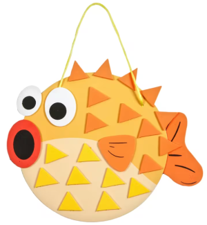 Drop-In Craft: Puffer Fish!