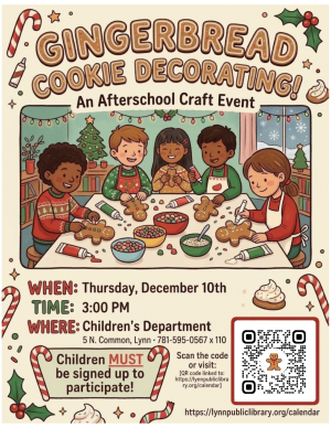 Children's Afternoon Craft - Gingerbread Man Cookie Decorating