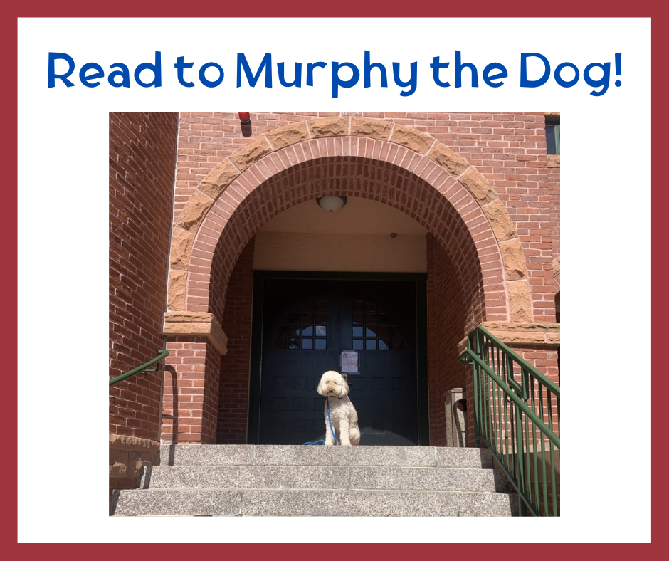 Read to Murphy the Dog! (Ages 5-18)