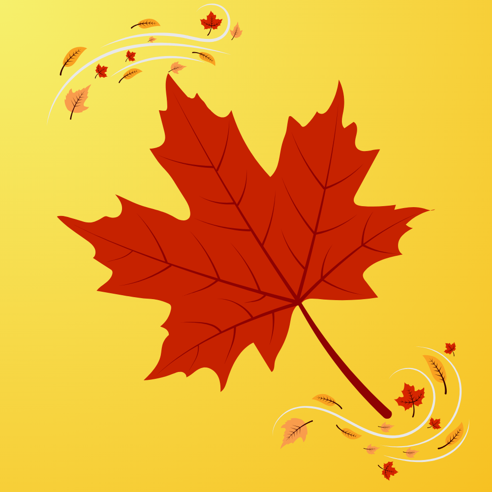 Fall Leaf String Art