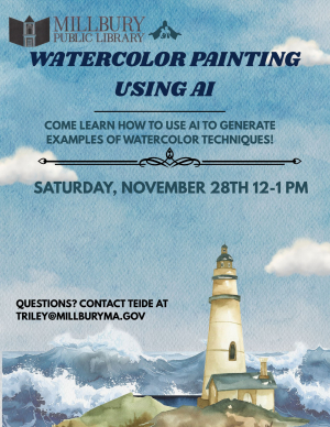 Watercolor Painting Using AI