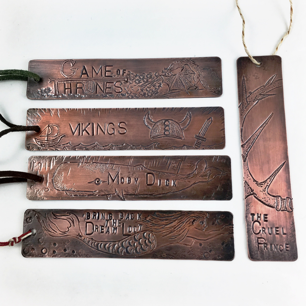 Make a Copper Bookmark with Heather Beck