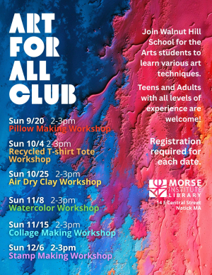 Art for All Club: Stamp Making