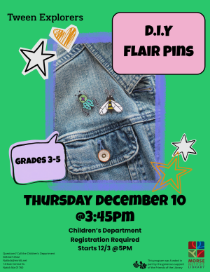Tween Explorers: DIY Flair Pins