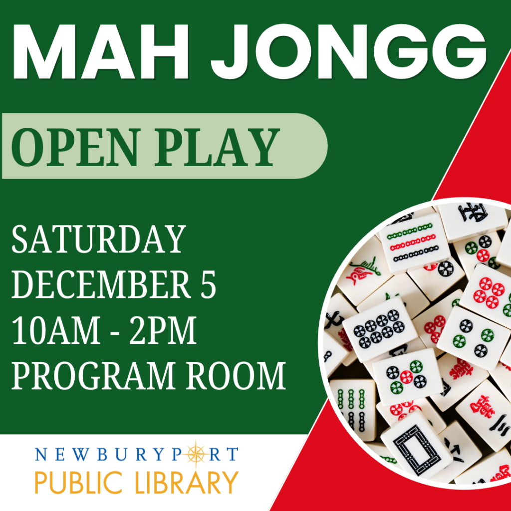 Mah Jongg - Open Play (IN PERSON)
