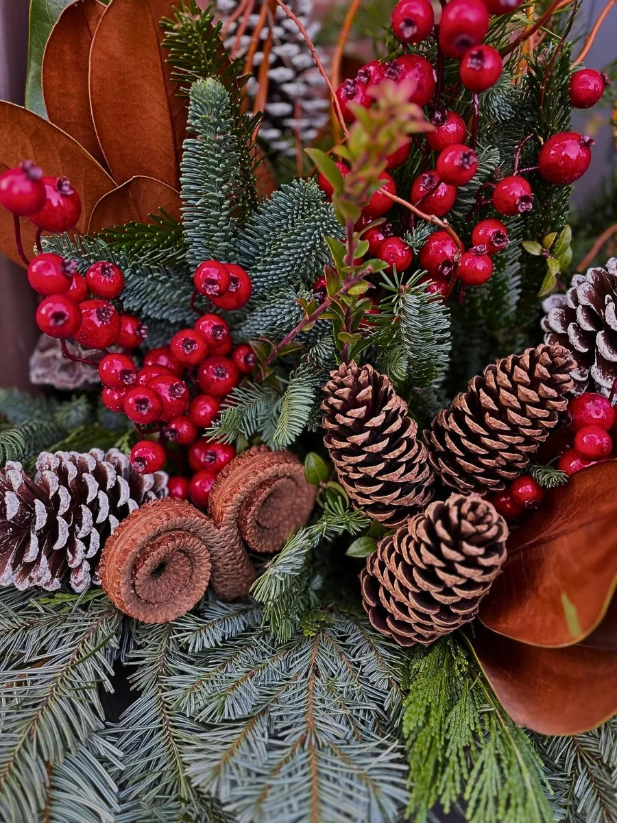 Growing Together: Natural Fall/Winter Decorations from the Garden