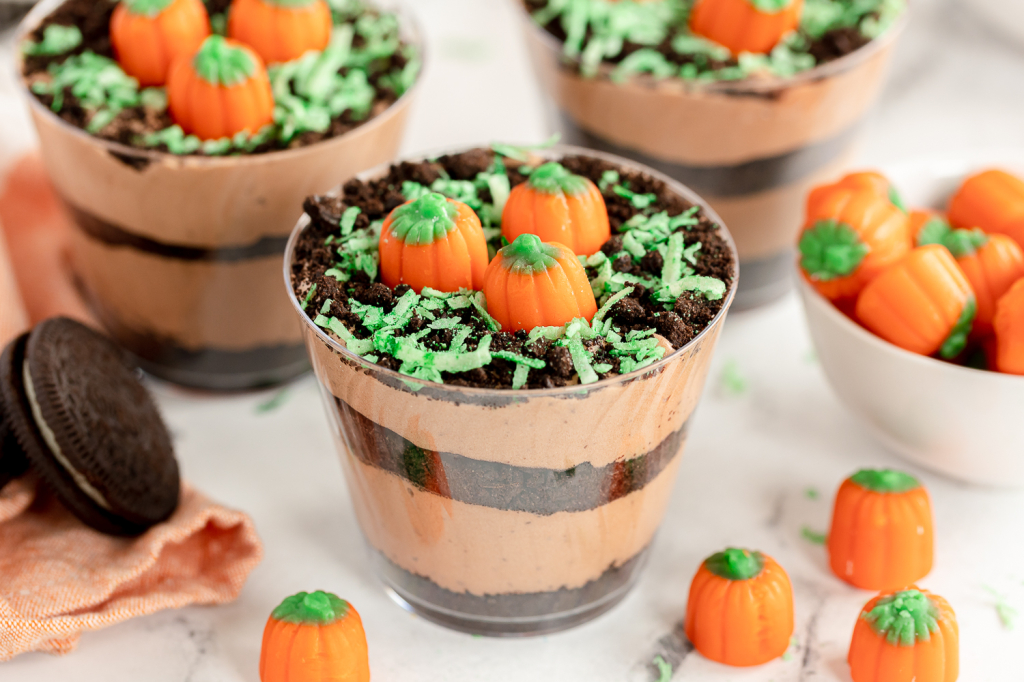Pumpkin Patch Dirt Cups