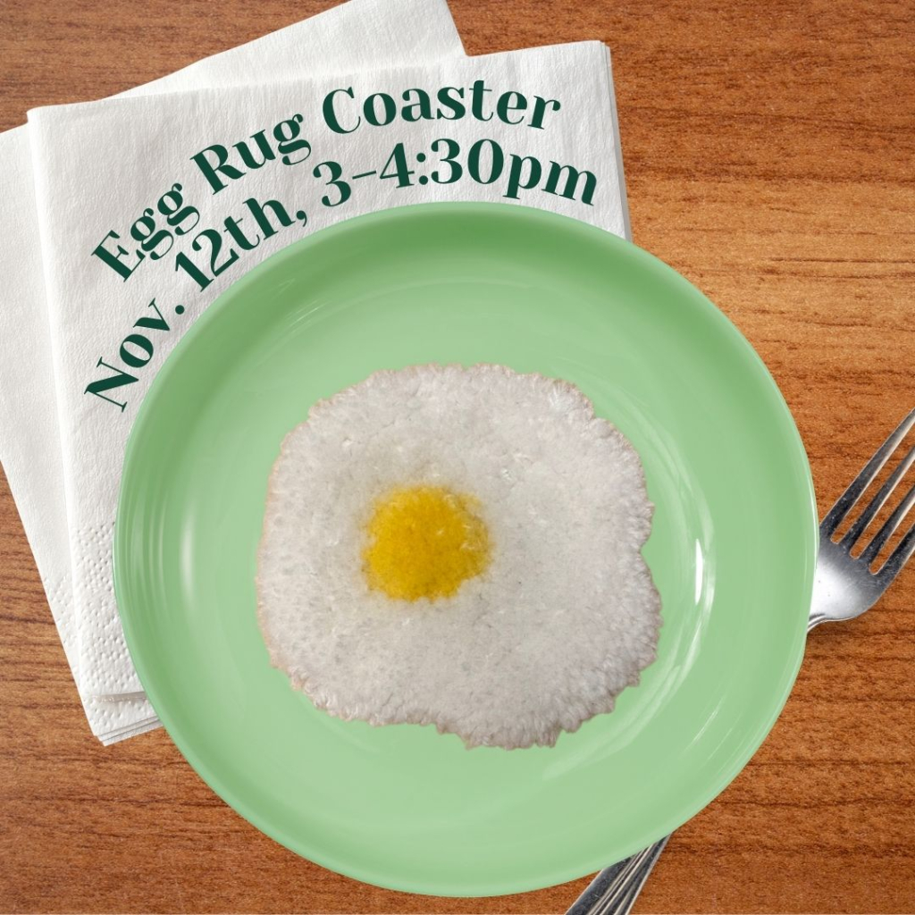 Egg Rug Coaster