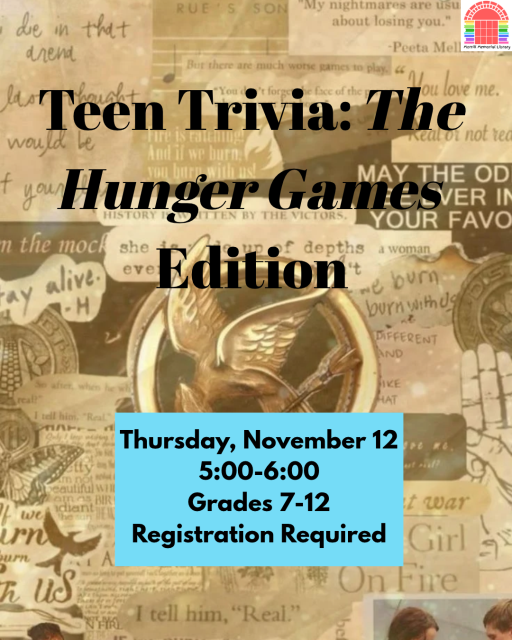 Teen Trivia Night: The Hunger Games