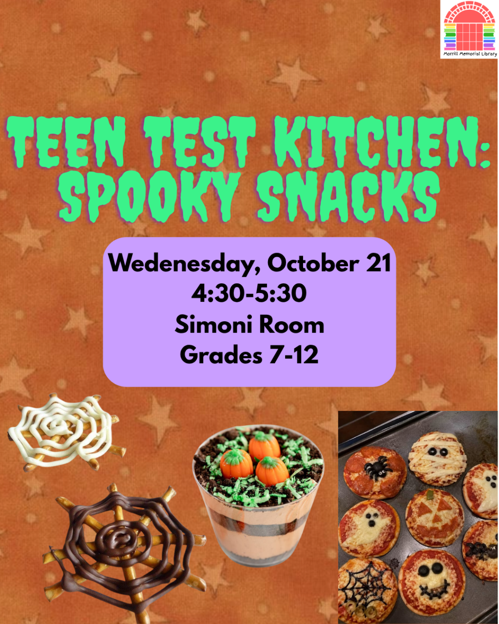 Teen Test Kitchen: Spooky Snacks