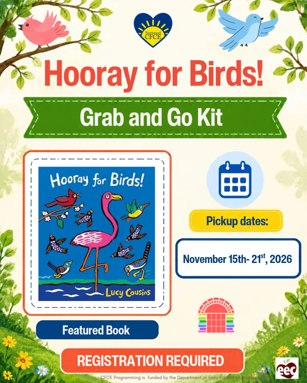 Hooray for Birds Grab and Go