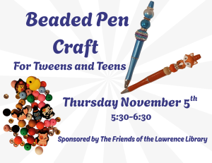 Beaded Pens for Teens and Tweens