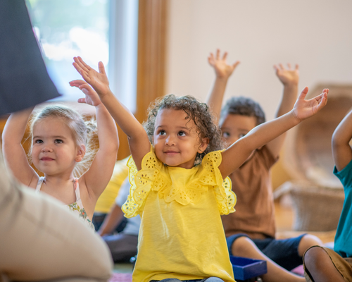 Children's Yoga at North Quincy for ages 0 - 5 REGISTRATION REQUIRED